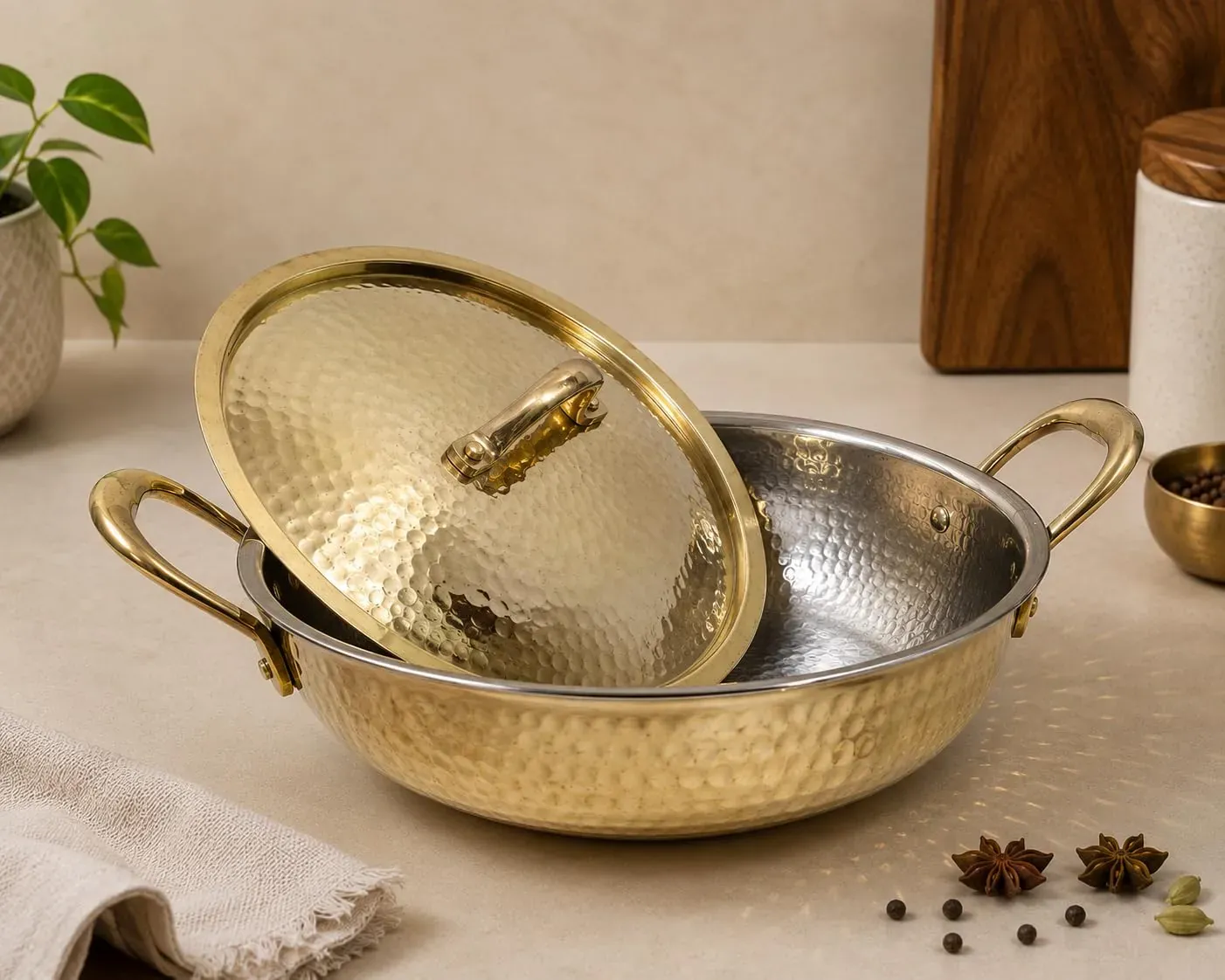 Brass Kadai