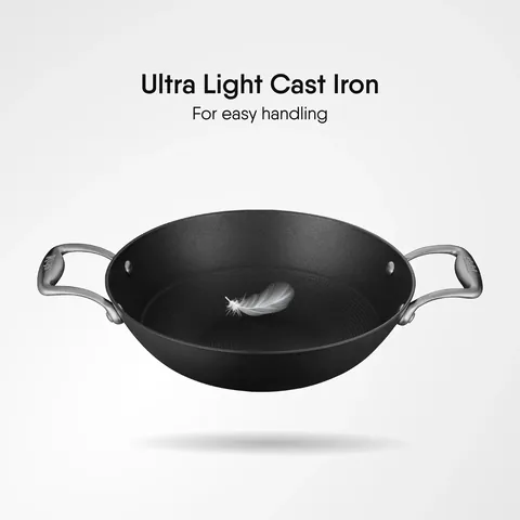 Cast Iron Kadai — Cast Iron Cookware, Ramachandhraa Stores