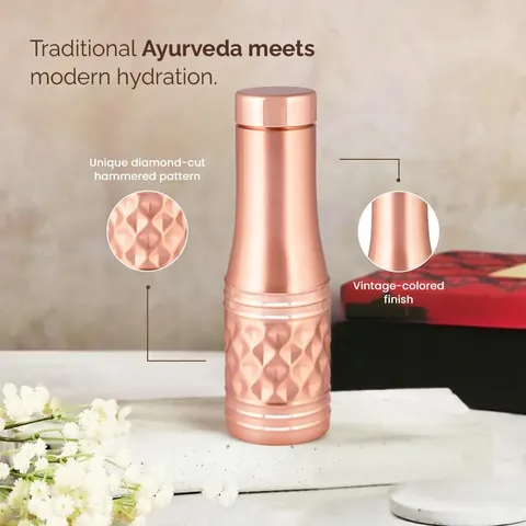 Copper Water Bottle — Copper Utensils, Ramachandhraa Stores