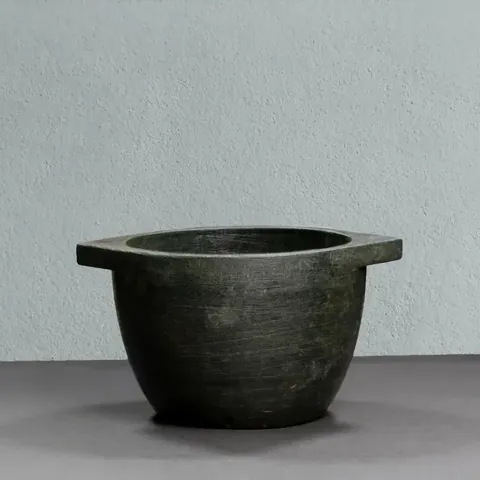 Soapstone Kalchatti — Soapstone & Marble Cookware, Ramachandhraa Stores