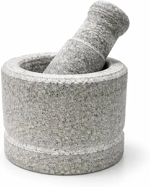 Soapstone Mortar & Pestle — Soapstone & Marble Cookware, Ramachandhraa Stores