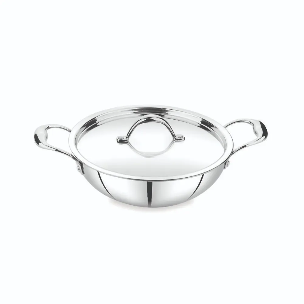 Triply Kadai with Lid