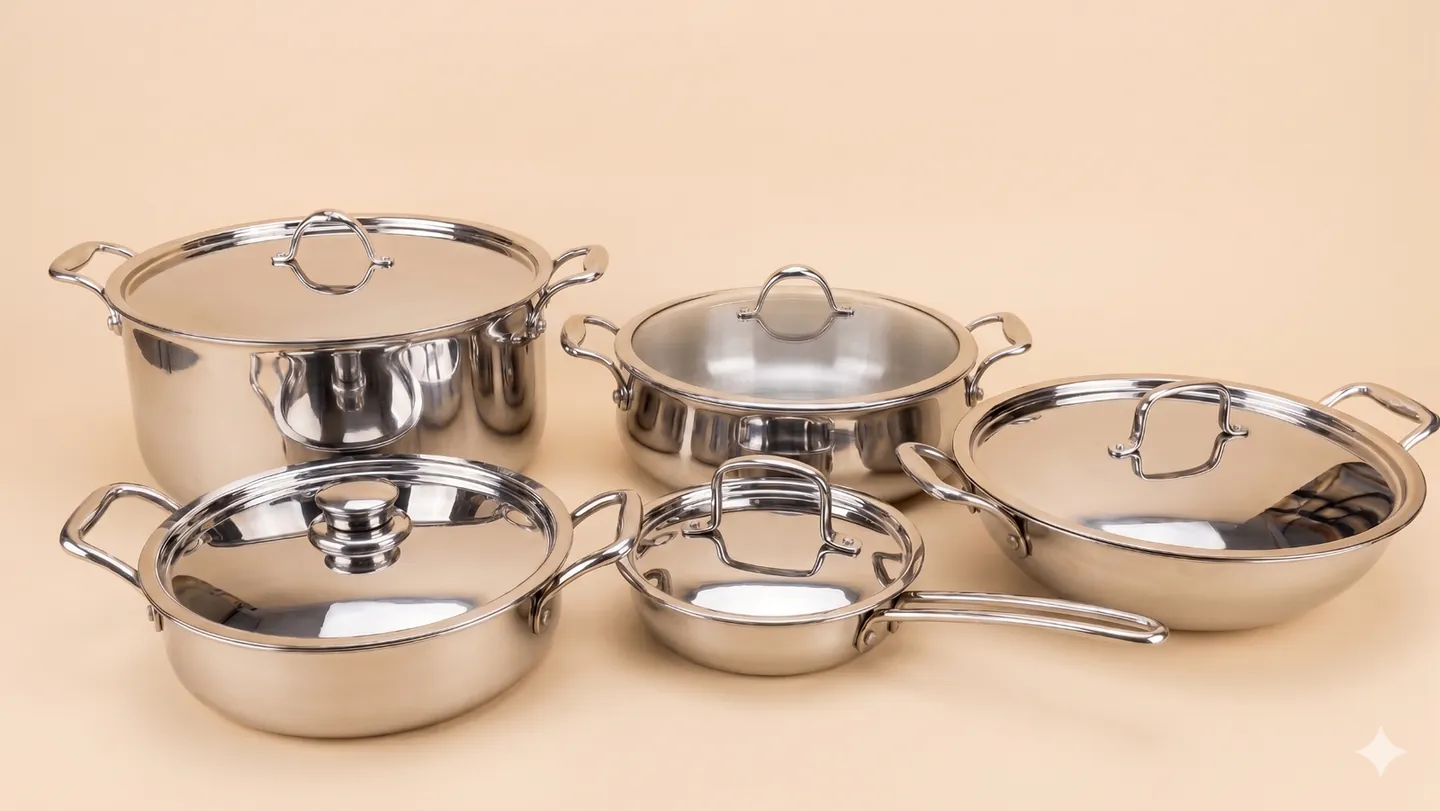 Triply Frypan with Lid